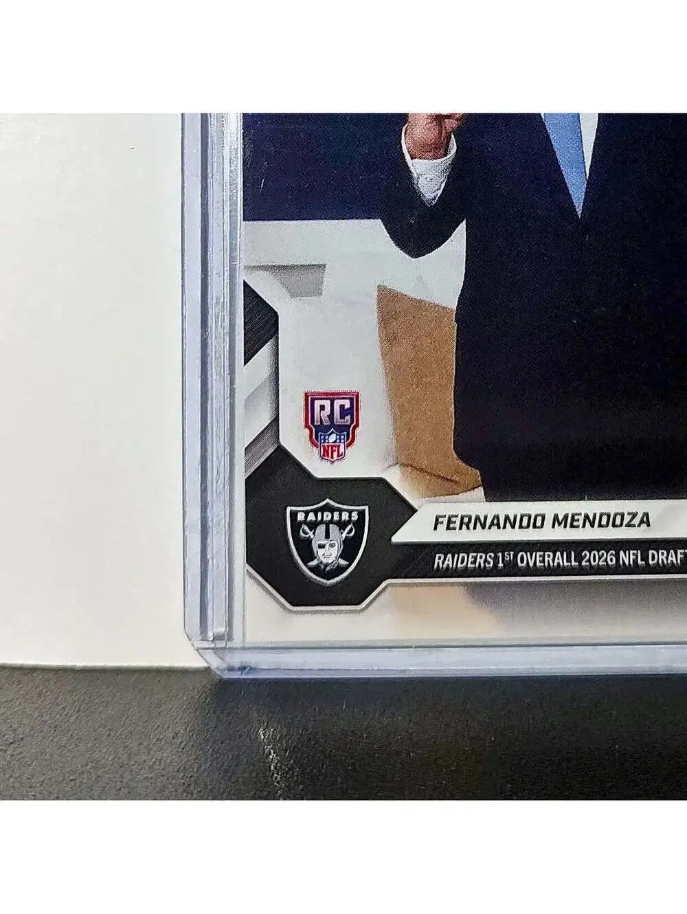 Fernando Mendoza Rookie 2026 Topps Now Draft Night #FMEN Card Las Vegas Raiders